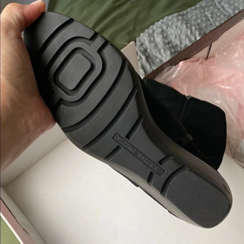 Bandolino - Aamori (Black Suede) Women's knee high boots - Picture 3 of 7